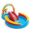 Intex Πισίνα Φουσκωτή Rainbow Ring Play Center 297x193x135 εκ. 57453NP