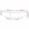 vidaXL Τραπεζάκι Σαλονιού με Φώτα LED Λευκό 100x100x31 εκ.