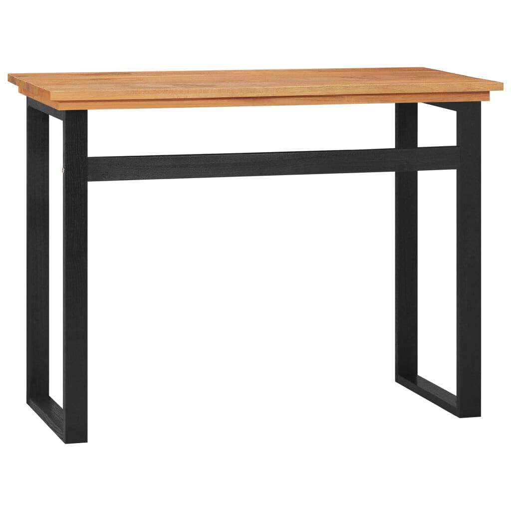 vidaXL Γραφείο 100 x 45 x 75 εκ. από Μασίφ Ξύλο Teak