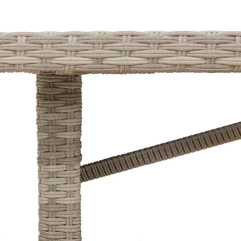 vidaXL Σετ Εξωτερικής Τραπέζης 7 pcs Ανοιχτό γκρι