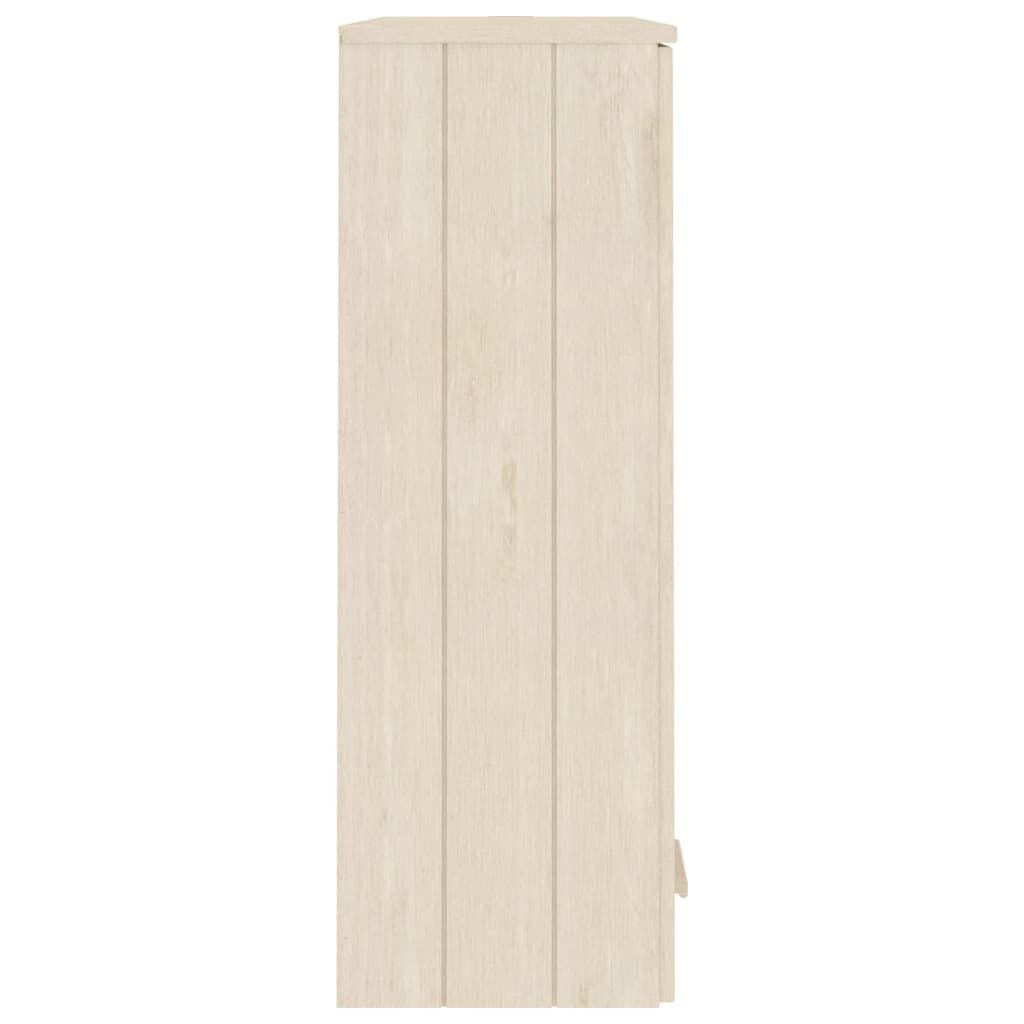 vidaXL Πάνω Μέρος για Ντουλάπι HAMAR Μελί 85 x 35 x 100εκ. Ξύλο Πεύκου