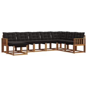 vidaXL &Sigma;&epsilon;&iota;&rho;ά &Kappa;&alpha;&nu;&alpha;&pi;έ &Epsilon;&xi;&omega;&tau;&epsilon;&rho;&iota;&kappa;&omicron;ύ &mu;&epsilon; &mu;&alpha;&xi;&iota;&lambda;ά&rho;&iota; 8 pcs &Phi;&upsilon;&sigma;&iota;&kappa;ό &kappa;&alpha;&iota; &Mu;&alpha;ύ&rho;&omicron;