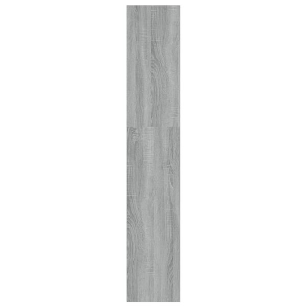 vidaXL Βιβλιοθήκη/Διαχωριστικό Χώρου Γκρι Sonoma 100x30x166 εκ.