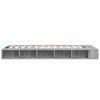 vidaXL Πλαίσιο Κρεβατιού Γκρι Sonoma 75x190 εκ. Επεξεργασμένο Ξύλο