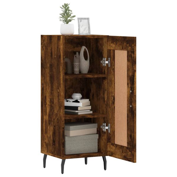 vidaXL Ντουλάπι Καπνιστή Δρυς 34,5 x 34 x 90 εκ. Επεξεργασμένο Ξύλο