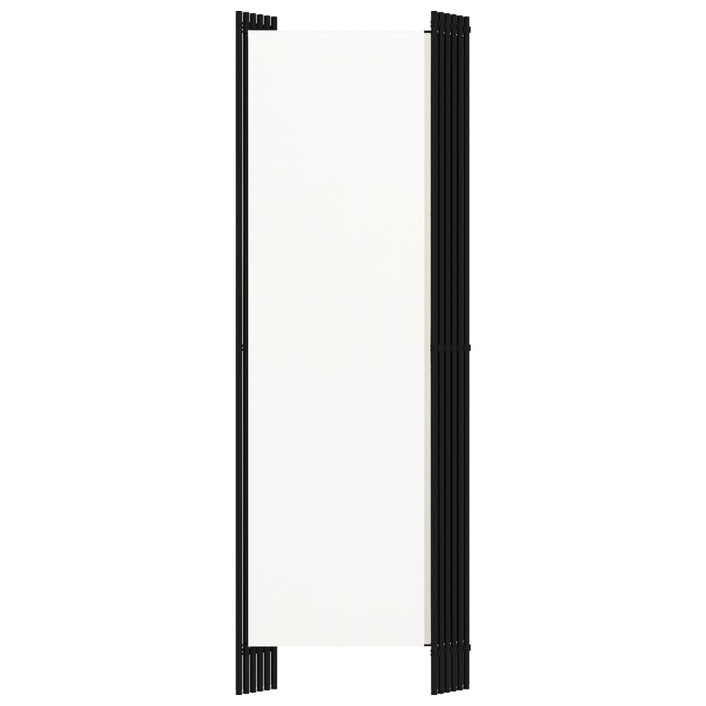 vidaXL Διαχωριστικό Δωματίου με 6 Πάνελ Λευκό 300 x 180 εκ.