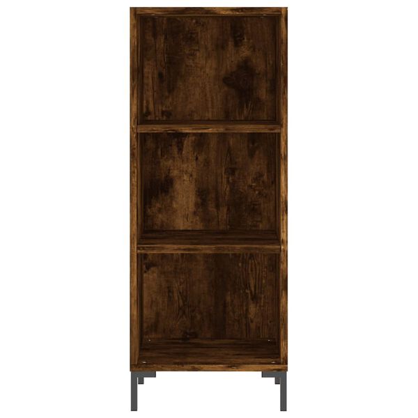 vidaXL Ντουλάπι Καπνιστή Δρυς 34,5 x 32,5 x 90 εκ. από Επεξεργ. Ξύλο