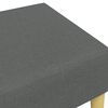 vidaXL Υποπόδιο Σκούρο Γκρι 77x55x31 εκ. Υφασμάτινο