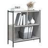 vidaXL Βιβλιοθήκη Γκρι Sonoma 72 x 28 x 77,5εκ. από Επεξεργασμένο Ξύλο