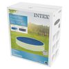 Intex Κάλυμμα Πισίνας Ηλιακό Μπλε 538 εκ. από Πολυαιθυλένιο