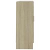 vidaXL Βιτρίνα Χρώμα Sonoma Δρυς 82,5 x 30,5 x 80 εκ. Επεξ. Ξύλο