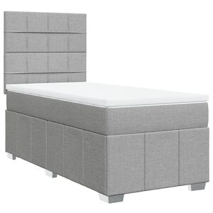 vidaXL &Kappa;&rho;&epsilon;&beta;ά&tau;&iota; Boxspring &mu;&epsilon; &Sigma;&tau;&rho;ώ&mu;&alpha; &Alpha;&nu;&omicron;&iota;&chi;&tau;ό &Gamma;&kappa;&rho;&iota; 80x200 &epsilon;&kappa;. &Upsilon;&phi;&alpha;&sigma;&mu;ά&tau;&iota;&nu;&omicron;