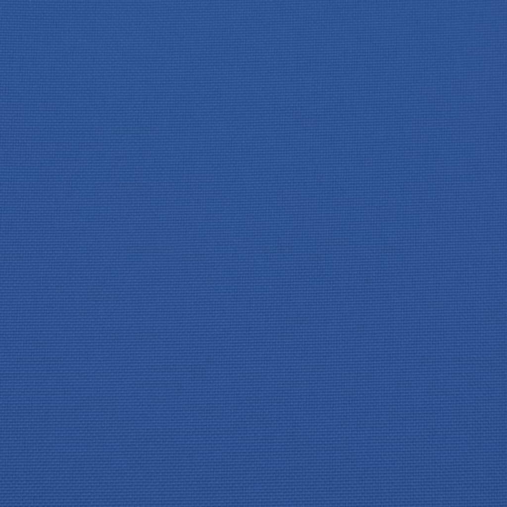 vidaXL Μαξιλάρι Ξαπλώστρας Μπλε Ρουά 200x70x3 εκ. από Ύφασμα Oxford