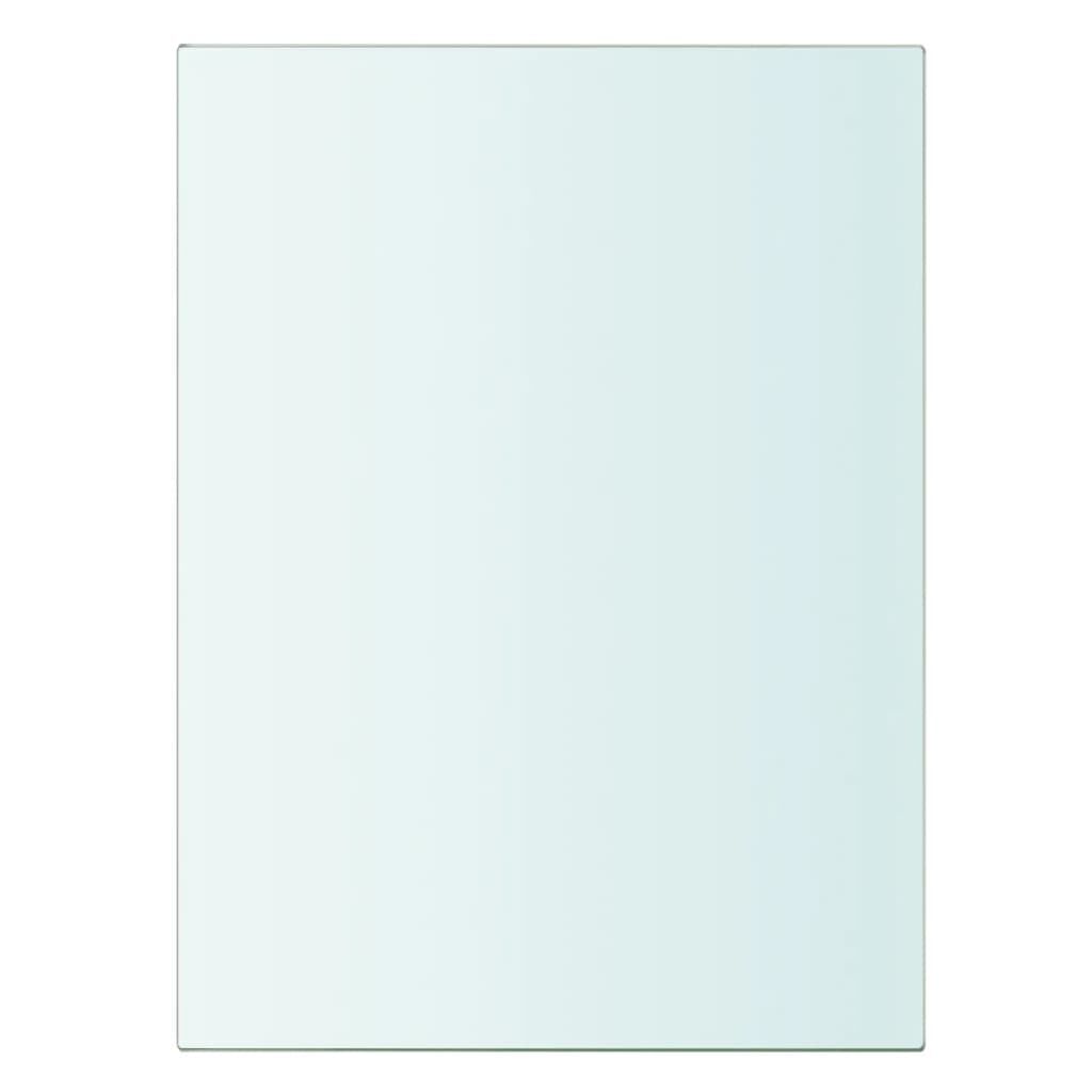 vidaXL Ράφια Πάνελ 2 τεμ. Διάφανα 20 x 15 εκ. Γυάλινα