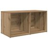 vidaXL ΣΕΤ ΒΑΘΜΟΛΟΓΗΣΗΣ ΤΗΛΕΟΡΑΣΗΣ 8 pcs Artisan Oak 37 x 35 x 72 εκ.