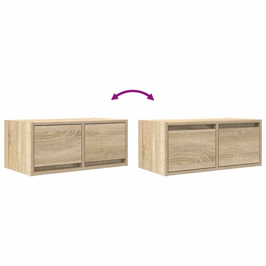 vidaXL Έπιπλο Τηλεόρασης 60x31x25,5 εκ. Επεξεργασμένο Ξύλο