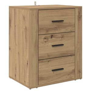 vidaXL &Kappa;&omicron;&mu;&omicron;&delta;ί&nu;&omicron; Artisan Oak 35 x 50 x 60 &epsilon;&kappa; &Epsilon;&pi;&epsilon;&xi;&epsilon;&rho;&gamma;&alpha;&sigma;&mu;έ&nu;&omicron; &xi;ύ&lambda;&omicron;