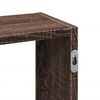 vidaXL Ραφιέρα Τοίχου Καφέ Δρυς 159x18x66 εκ. από Επεξεργασμένο Ξύλο