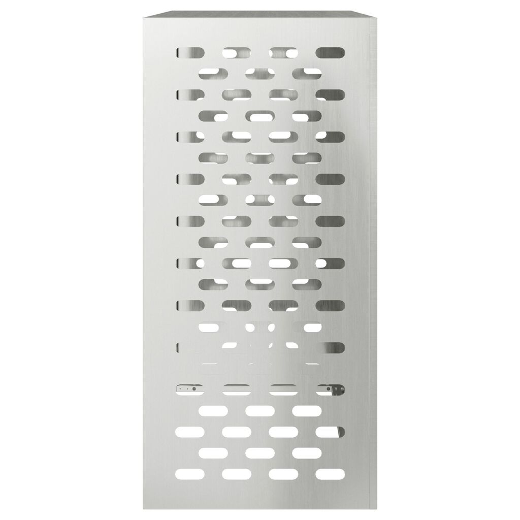 vidaXL Kάλυμμα Κλιματιστικού 110x50x105 εκ Γαλβανισμένο Ατσάλι