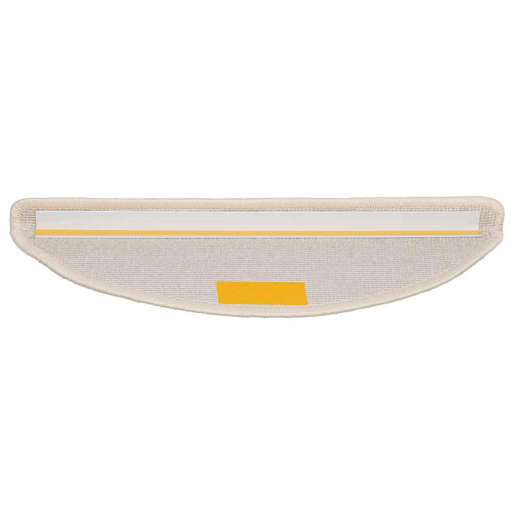 vidaXL Πατάκια για σκάλες 30 τεμάχια Λευκό 56x17x3 cm