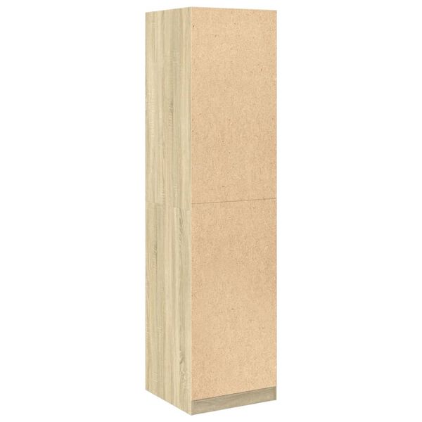 vidaXL Ντουλάπα Χρώμα Sonoma Δρυς 50 x 50 x 200 εκ. από Επεξ. Ξύλο