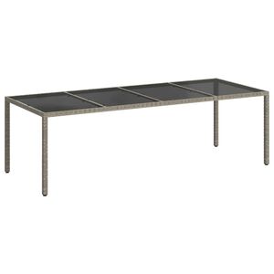 vidaXL &Tau;&rho;&alpha;&pi;έ&zeta;&iota; &Kappa;ή&pi;&omicron;&upsilon; &Gamma;&kappa;&rho;&iota; 250x100x75 &epsilon;&kappa;. &Psi;&eta;&mu;έ&nu;&omicron; &Gamma;&upsilon;&alpha;&lambda;ί/&Sigma;&upsilon;&nu;&theta;&epsilon;&tau;&iota;&kappa;ό &Rho;&alpha;&tau;ά&nu;