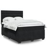 vidaXL &Kappa;&rho;&epsilon;&beta;ά&tau;&iota; Boxspring &mu;&epsilon; &Sigma;&tau;&rho;ώ&mu;&alpha; &Mu;&alpha;ύ&rho;&omicron; 140x190 &epsilon;&kappa;. &Beta;&epsilon;&lambda;&omicron;ύ&delta;&iota;&nu;&omicron;
