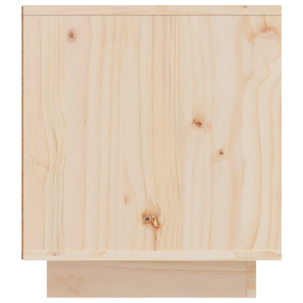 vidaXL Έπιπλο Τηλεόρασης 110 x 35 x 40,5 εκ. από Μασίφ Ξύλο Πεύκου