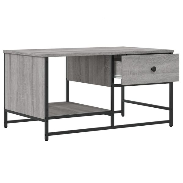 vidaXL Τραπεζάκι Σαλονιού Γκρι Sonoma 85,5x51x45 εκ Επεξεργασμένο Ξύλο