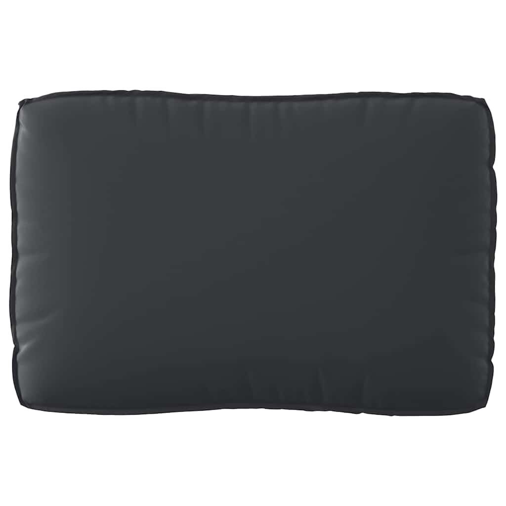 vidaXL Σετ Μαξιλαριών Πάγου 3 pcs Μαύρο 120 x 80 x 12 cm Ύφασμα Oxford