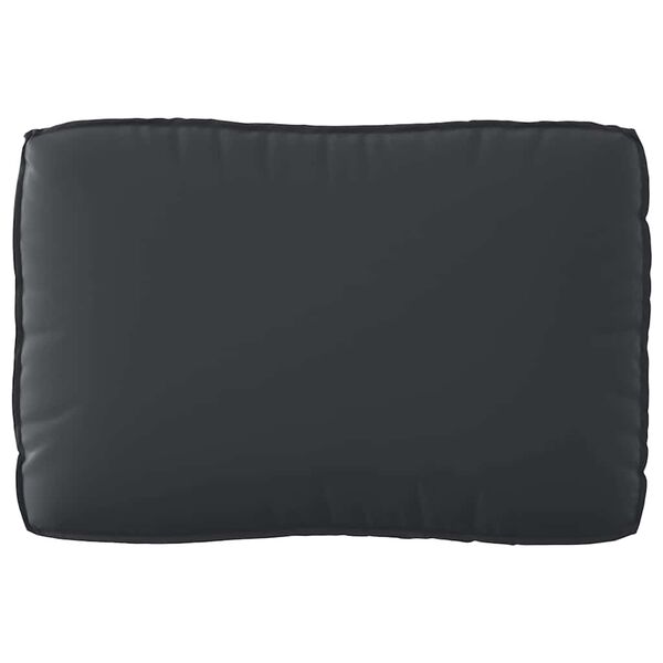 vidaXL Σετ Μαξιλαριών Πάγου 3 pcs Μαύρο 120 x 80 x 12 cm Ύφασμα Oxford