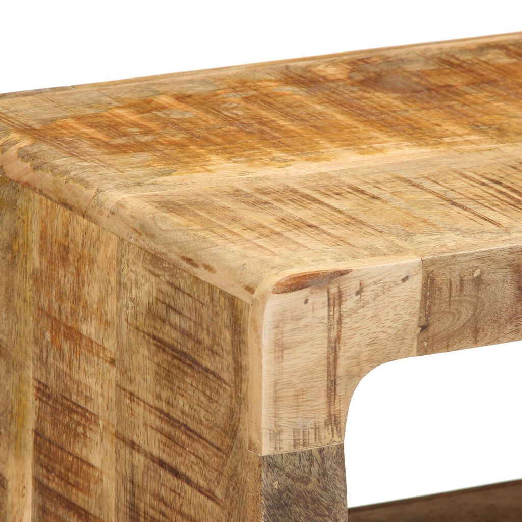 vidaXL Κρεμάστρα Τηλεόρασης 60x30x25 εκ. Μασίφ Ξύλο Μάνγκο
