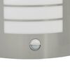 vidaXL Εξωτερικά Φωτιστικά Τοίχου 2 pcs Ασημί 23.5 x 10.5 x 26 εκ