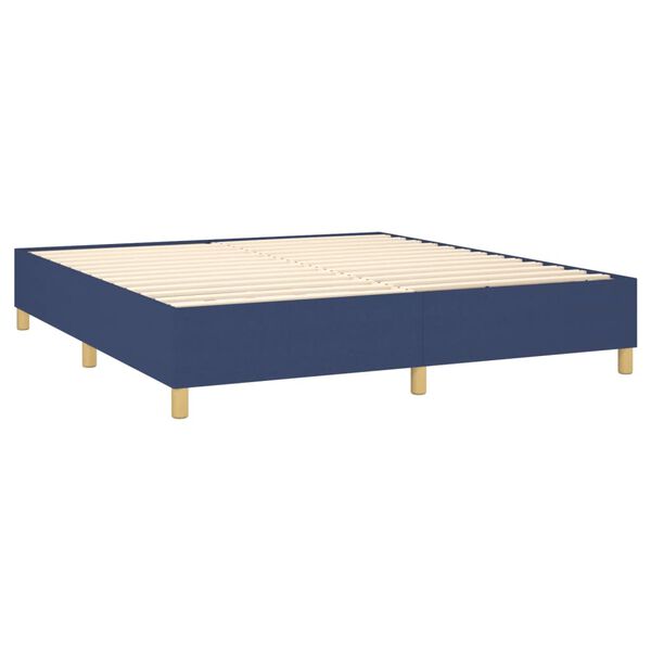 vidaXL &Kappa;&rho;&epsilon;&beta;ά&tau;&iota; Boxspring &mu;&epsilon; &Sigma;&tau;&rho;ώ&mu;&alpha; &Mu;&pi;&lambda;&epsilon; 180x200 &epsilon;&kappa;. &Upsilon;&phi;&alpha;&sigma;&mu;ά&tau;&iota;&nu;&omicron;