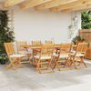vidaXL Πτυσσόμενη Καρέκλα με μαξιλάρι 8 pcs Λευκό 49 x 57.5 x 92εκ