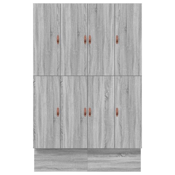 vidaXL Κρεβάτι Αποθήκευσης Γκρι Σονομά 150x200 εκ.