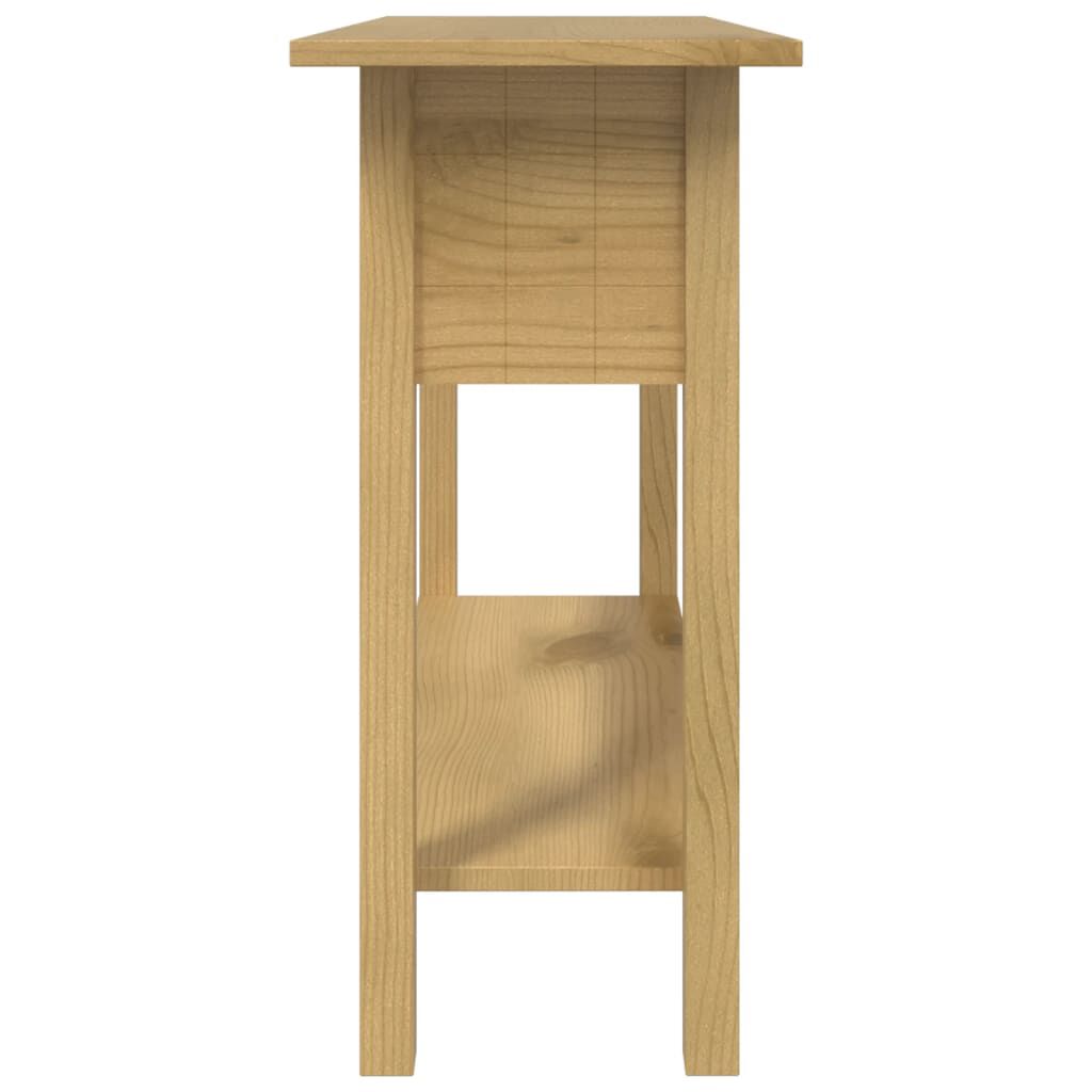 vidaXL Τραπέζι Κονσόλα Μεξικ. Στιλ Corona 93x34,5x73 εκ. Ξύλο Πεύκου