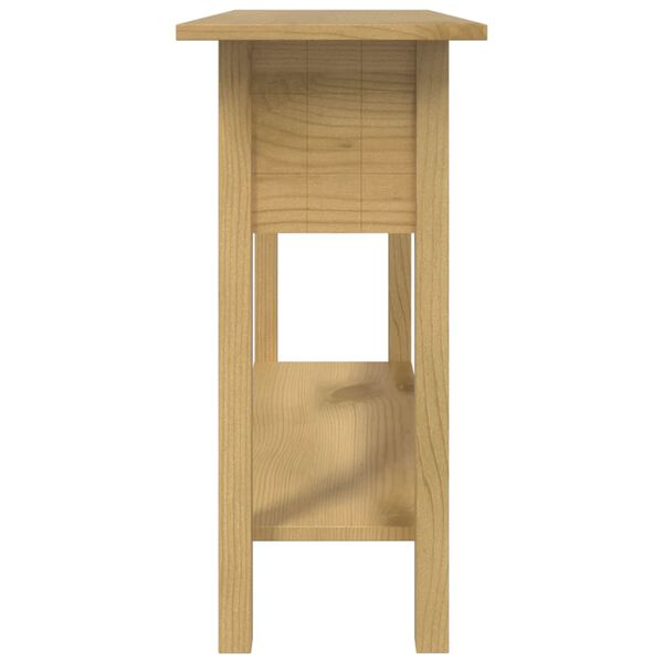 vidaXL Τραπέζι Κονσόλα Μεξικ. Στιλ Corona 93x34,5x73 εκ. Ξύλο Πεύκου