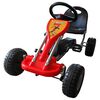 vidaXL Go Kart &mu;&epsilon; &Pi;&epsilon;&tau;ά&lambda;&iota;&alpha; &Kappa;ό&kappa;&kappa;&iota;&nu;&omicron;