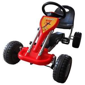vidaXL Go Kart &mu;&epsilon; &Pi;&epsilon;&tau;ά&lambda;&iota;&alpha; &Kappa;ό&kappa;&kappa;&iota;&nu;&omicron;