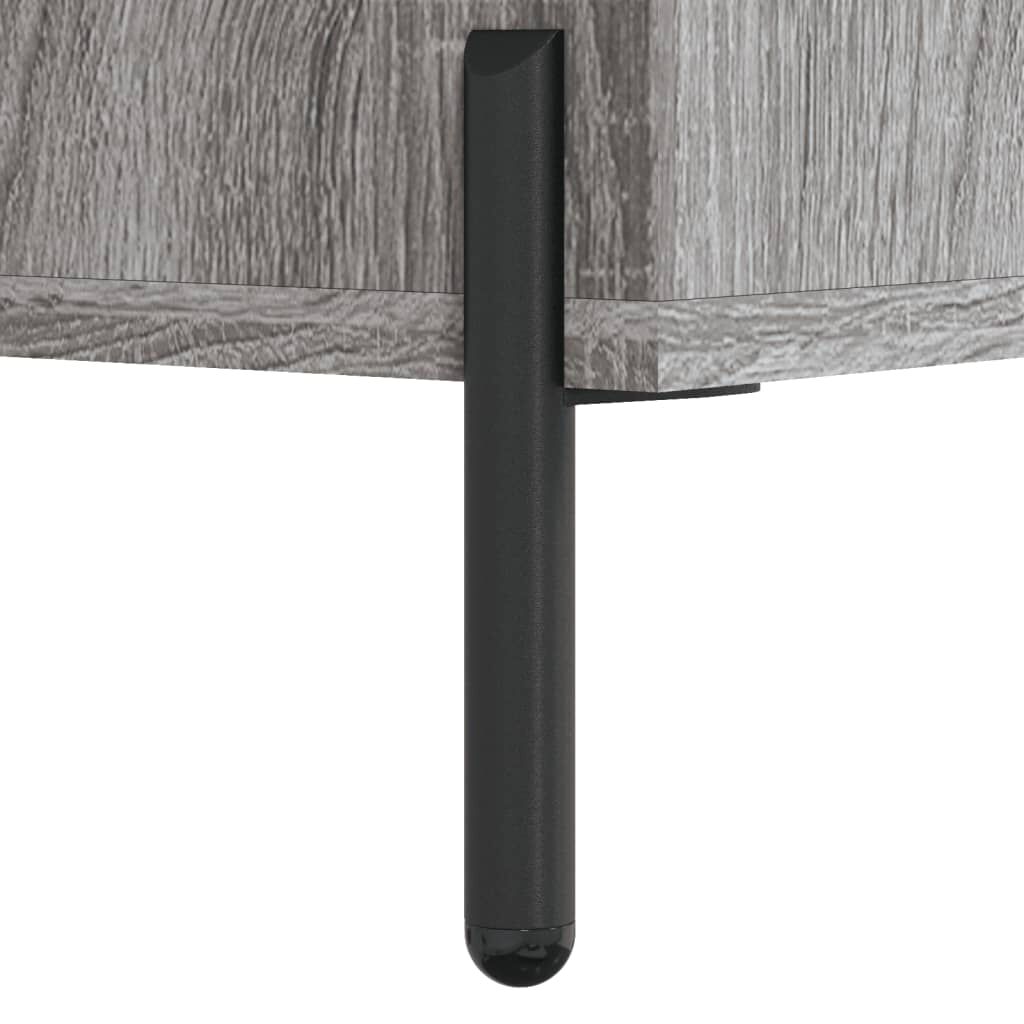 vidaXL Κομοδίνα 2 τεμ. Γκρι Sonoma 40 x 40 x 50 εκ. από Επεξεργ. Ξύλο