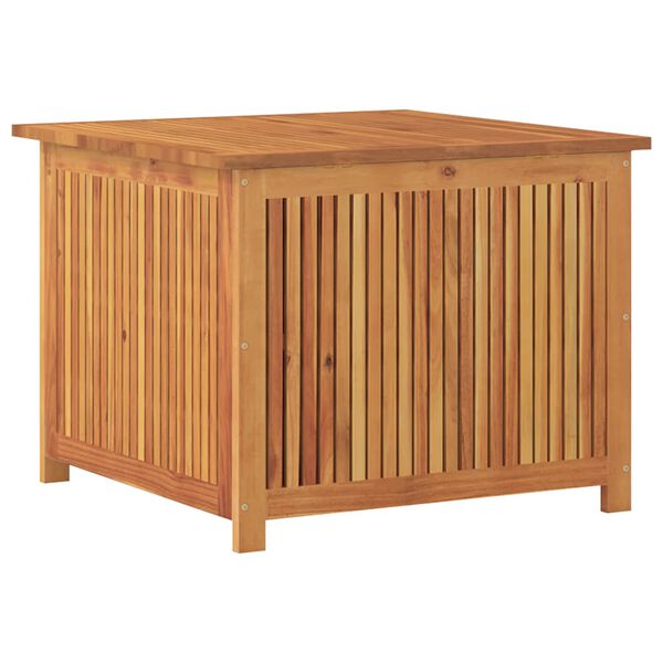 vidaXL Μπαούλο Αποθήκευσης Κήπου 75x75x58 κ. από Μασίφ Ξύλο Ακακίας