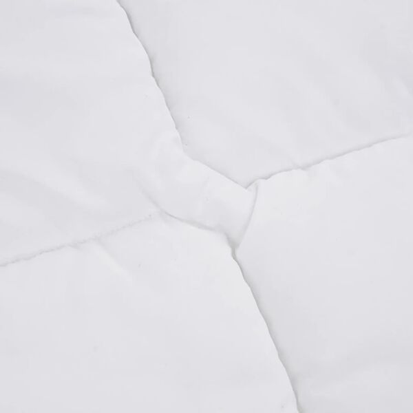 vidaXL Προστατευτικό στρώματος Λευκό 160x200 εκ.