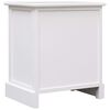 vidaXL Κομοδίνα 2 τεμ. Γκρι 38 x 28 x 45 εκ. από Ξύλο Παυλώνιας