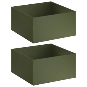 vidaXL &Gamma;&lambda;ά&sigma;&tau;&rho;&alpha; &Kappa;ή&pi;&omicron;&upsilon; 2 &tau;&mu;&chi;. &Lambda;&alpha;&delta;ί 60 x 60 x 40 cm &Psi;&upsilon;&chi;&rho;ή&sigmaf; έ&lambda;&alpha;&sigma;&eta;&sigmaf; &chi;ά&lambda;&upsilon;&beta;&alpha;&sigmaf;