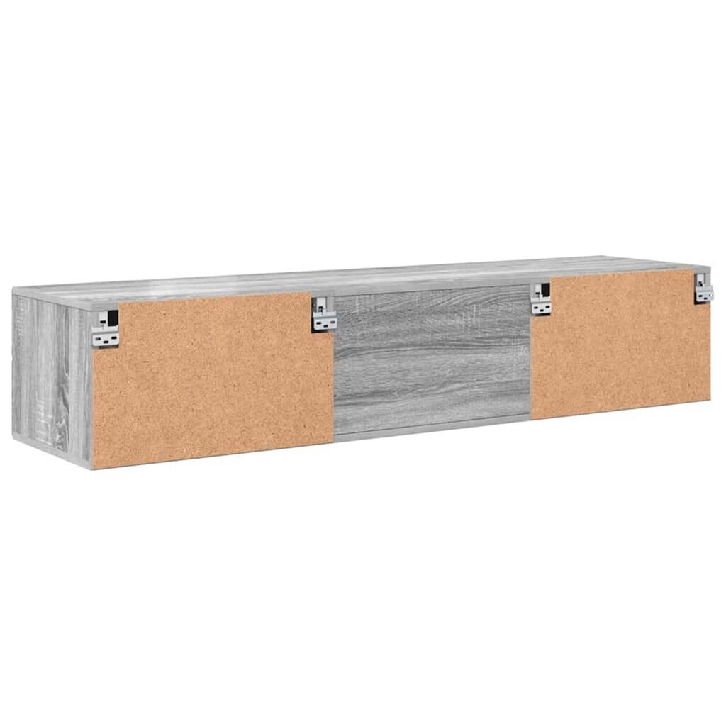 vidaXL Ντουλάπι TV Γκρι sonoma 150 x 39 x 30 εκ Επεξεργασμένο ξύλο
