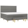 vidaXL &Kappa;&rho;&epsilon;&beta;ά&tau;&iota; Boxspring &mu;&epsilon; &Sigma;&tau;&rho;ώ&mu;&alpha; &Sigma;&kappa;&omicron;ύ&rho;&omicron; &Gamma;&kappa;&rho;&iota; 180x200 &epsilon;&kappa; &Upsilon;&phi;&alpha;&sigma;&mu;ά&tau;&iota;&nu;