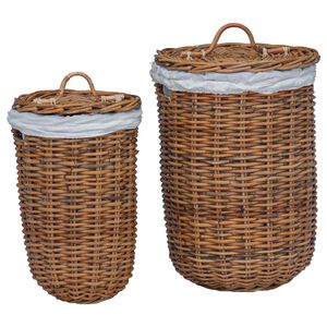 vidaXL &Kappa;&alpha;&lambda;ά&theta;&iota; &Pi;&lambda;&upsilon;&nu;&tau;&eta;&rho;ί&omicron;&upsilon; 2 pcs &Kappa;&alpha;&phi;έ &Rho;&alpha;&tau;ά&nu; &Kappa;&omicron;ύ&mu;&pi;&omicron;&upsilon;