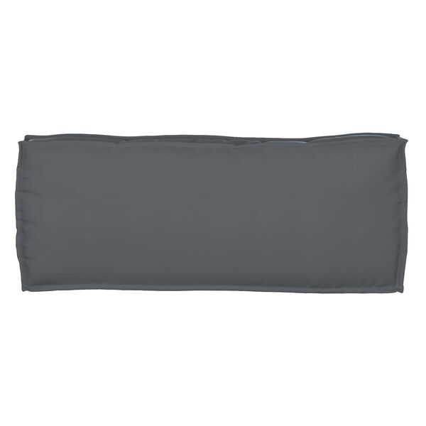 vidaXL Μαξιλάρι παλέτας για πάγκο Ανθρακί 100 x 40 x 8 εκ