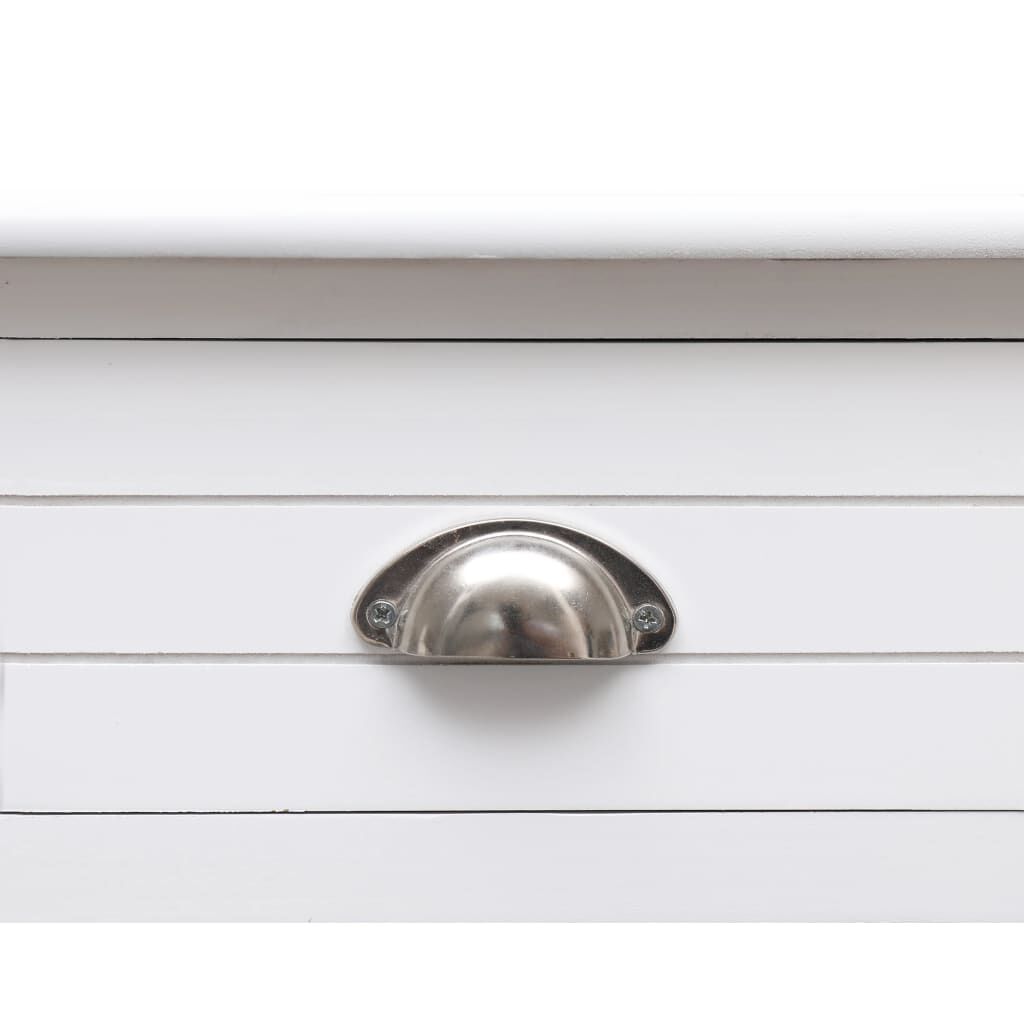 vidaXL Γραφείο Λευκό 110 x 45 x 76 εκ. Ξύλινο